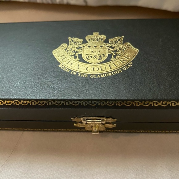 Juicy Couture Pave Script Silver Bracelet - Picture 3 of 3